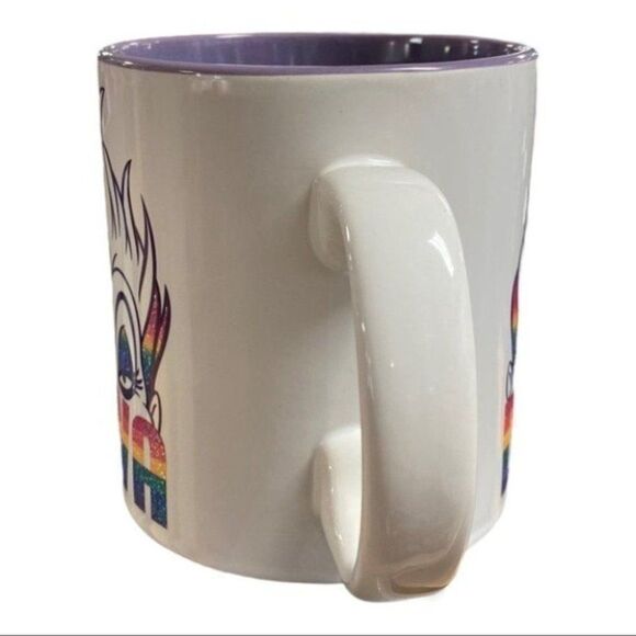 Disney Ursula Diva Mermaid Rainbow Glitter Ariel Mermaid Colorful - Picture 4 of 5